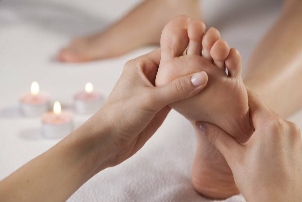 foot massage at Hong's Massage